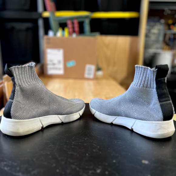 Silver Sparkle Sock Slip On Sneakers. Size 9 shoes. BP brand. Super comfortable - Picture 13 of 17